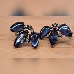 Banana Republic Blue crystal earrings